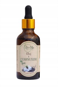 Bio Olja Olejek z czarnuszki naturalny zimnotłoczony z pipetką 50ml