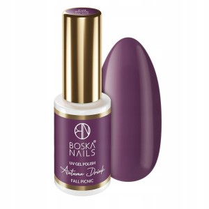 Boska Nails Autumn Drink 578 Fall Picnic Fioletowy lakier hybrydowy 6ml