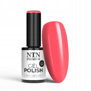 NTN Premium Design Your Style Collection 38 Różowo pomarańczowy lakier hybrydowy HEMA/Di-HEMA Free LED/UV Gel Polish 5g