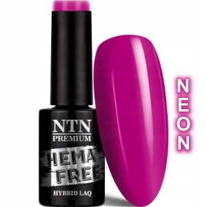 NTN Premium Design Your Style Collection 41 Fioletowy neonowy lakier hybrydowy HEMA/Di-HEMA Free LED/UV Gel Polish 5g