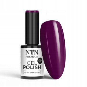 NTN Premium Limited Edition 494 Purples Fioletowy lakier hybrydowy HEMA/Di-HEMA Free LED/UV Gel Polish 5g