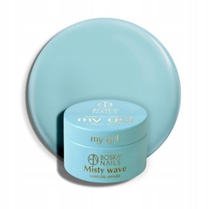 Boska Nails My Gel 276 Misty Wave Niebieski budujący żel UV do paznokci 15ml