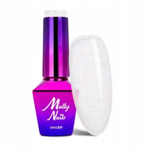 Molly Nails Wedding Dream & Champagne 380 Dom Perignon Gel Polish HEMA/Di-HEMA Free Różowy lakier hybrydowy LED/UV 8g