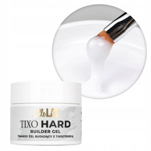 AlleLac Tixo Hard Builder Gel Milky White Biały żel budujący twardy z tiksotropią 45g