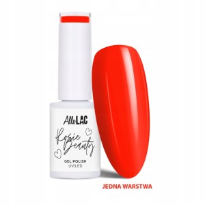AlleLac Rosie Beauty Gel Polish Santa Czerwony lakier hybrydowy LED/UV HEMA/Di-HEMA Free 6g