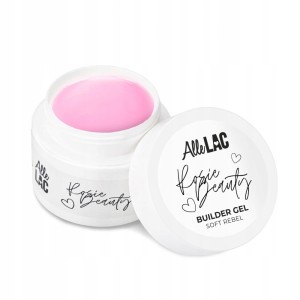 AlleLac Rosie Beauty Builder Gel Soft Rebel Różowy żel budujący do paznokci 45g