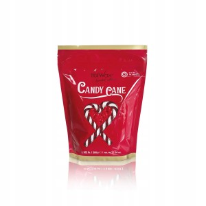 ItalWax Candy Cane Limited Edition Zimowy wosk do depilacji brazylijskiej z zapachem mięty i słodkiej trzciny cukrowej 500g