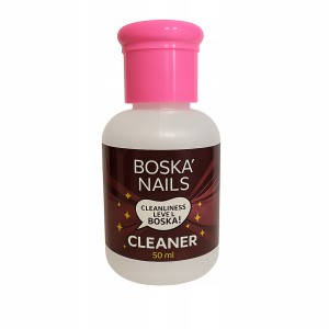 Boska Nails Cleanliness Level Boska! Cleaner do odtłuszczania płytki paznokcia i przemywania warstwy dyspersyjnej 50ml