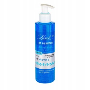 Larel Be Perfect Żel micelarny do demakijażu oczu i twarzy z witaminą E 200ml