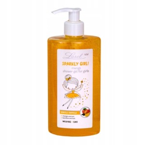 Larel Sparkly Girl Mango Żel pod prysznic dla dziewczynek nawilżająco odżywczy mango 300ml