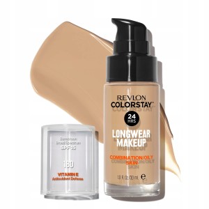 Revlon ColorStay Longwear Makeup 24H SPF 15 180 Sand Beige Podkład do cery mieszanej i tłustej 30ml
