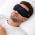 Maska opaska na oczy do spania czarna unisex AG198E 05.jpg