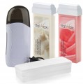 ItalWax Zestaw do depilacji - podgrzewacz + 2x wosk w rolce 100ml (do wyboru) + paski 01.jpg