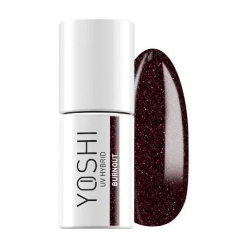 Yoshi Fireline Cat Eye 263 Burnout HEMA-Di-HEMA Free bordowy lakier hybrydowy z efektem kociego oka 6ml 01.jpg