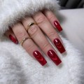 Yoshi Fireline Cat Eye 265 Hot Zone HEMADi-HEMA Free czerwony lakier hybrydowy z efektem kociego oka 6ml 03.jpg