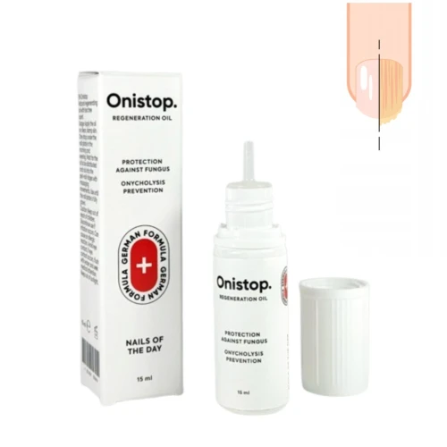 NailsOfTheDay Onistop. Medical Oil Olejek regenerujący do paznokci przeciw onycholizie 15ml 02.jpg