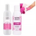 Zestaw płynów NTN Cleaner 100ml + Aceton 100ml odtłuszczacz i remover do stylizacji paznokci.jpg