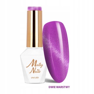 Lakier hybrydowy Cat Eye Pastel Molly Nails 273 Violet fioletowy 8 g