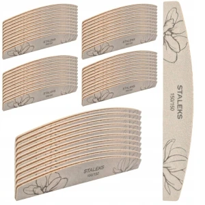 Pilnik mineralny jednorazowy łódka Staleks Expert NFE-40 150/150 zestaw 50 sztuk