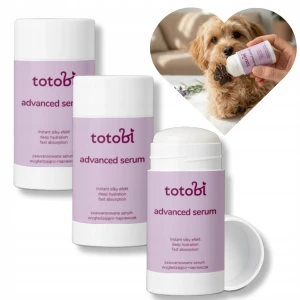 Totobi serum ochronne do łapek i noska psa i kota – sól mróz asfalt piasek 3 x 25 ml