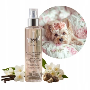 Yuup! Home Conditioning Perfume For Her Odżywcze Perfumy dla Suczek i Kotek z Keratyną Wanilia Jaśmin Piżmo 150 ml