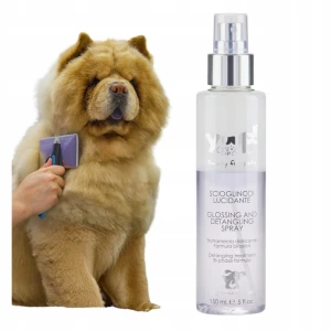 Yuup! Home Glossing and Detangling Spray Odżywczy Preparat Dwufazowy Ułatwiający Rozczesywanie i Nabłyszczający Sierść Psa i Kota 150 ml