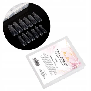 Molly Nails Górne Formy Dual do Przedłużania Paznokci Ballerina 120 szt.
