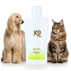 K9 Szampon z Aloesem dla Psa i Kota do Wrażliwej Skóry Koncentrat 1:20 Prowitamina B5 Proteiny Pszenicy 100 ml