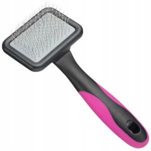 Blovi Small Ball Pin Slicker Miękka Pudlówka z Pinami dla Małych Psów i Kotów Rozmiar S 4,9x3,2 cm