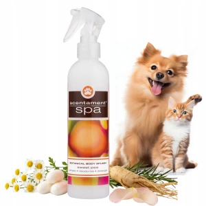 Best Shot Scentament Spa Odżywka Zapachowa Antystatyczna do Sierści Psa i Kota Słodki Groszek Wanilia Ułatwia Rozczesywanie Bez Alkoholu 236 ml
