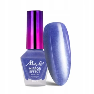 MollyLac Mirror Effect Lakier metaliczny efekt lustra nr 03 fioletowy 10ml