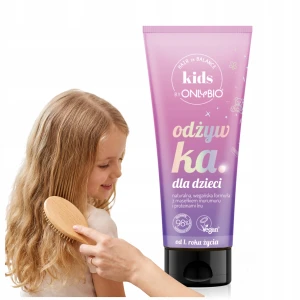 OnlyBio Hair in Balance Kids Bananowa odżywka do włosów dla dzieci ułatwia rozczesywanie 200ml