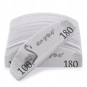 Aba Group Polerka do paznokci Mini Łódka 100/180 Sweet 25 sztuk