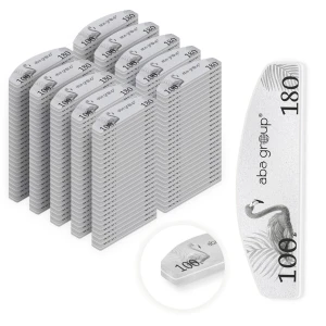Aba Group Polerka do paznokci Mini Łódka 100/180 Sweet 50 sztuk