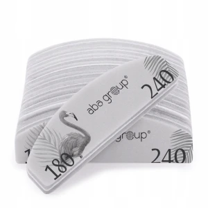Aba Group Polerka do paznokci Mini Łódka 180/240 Sweet 25 sztuk