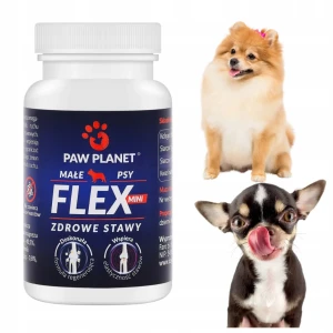 Paw Planet Suplement na Stawy dla Małych Psów Flex Mini kolagen 120 tabl