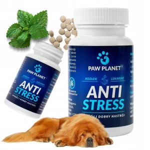 Paw Planet Suplement Uspokajający dla Psa Anti Stress 60 szt