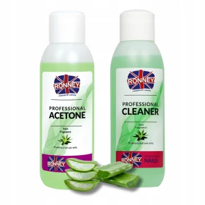 Ronney zestaw do hybryd Cleaner odtłuszczacz i Aceton aloes 2 x 100ml