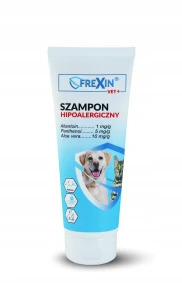 Frexin VET Plus Łagodny Szampon dla Psa i Kota z Aloesem Hipoalergiczny 250ml