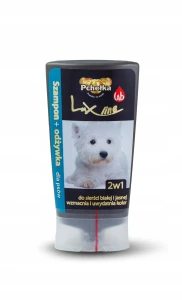 Lux Line Łagodny Szampon z Odżywką 2w1 dla Białych Psów 200ml