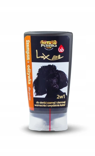 Lux Line Łagodny Szampon z Odżywką 2w1 dla Czarnych Psów 200ml.jpg