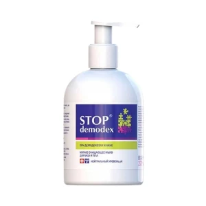 Stop Demodex Antybakteryjny żel myjący na nużycę i trądzik 270ml