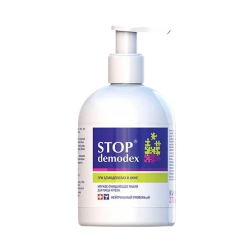 Stop Demodex Antybakteryjny żel myjący na nużycę i trądzik 270ml.jpg