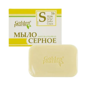Golden Farm Naturalne mydło siarkowe do skóry problematycznej 70g