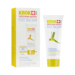 Krokmed Balsam na ostrogę piętową z żywokostem 75ml