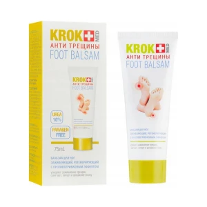 Krokmed Regenerujący balsam do stóp z mocznikiem i rokitnikiem 75ml