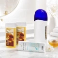Depilacja zestaw 2x wosk ItalWax Honey Flex podgrzewacz paski (2).jpg