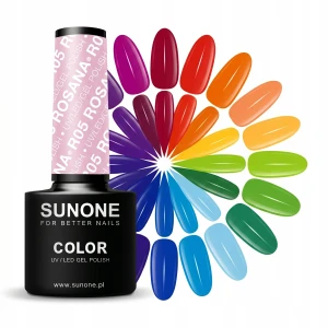 SunOne Lakier Hybrydowy UV LED Zestaw Mix Kolorów 15x5g