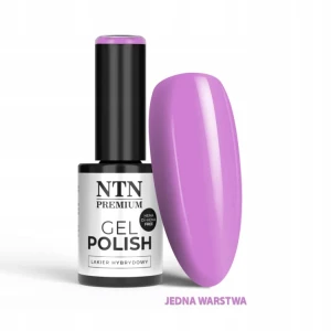 NTN Premium Lakier do Paznokci Hybrydowy 549 Purple Fioletowy limitowany 5g