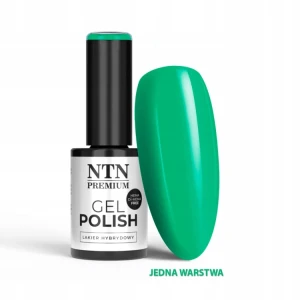 NTN Premium Lakier do Paznokci Hybrydowy 556 Grass Green zielony limitowany 5g